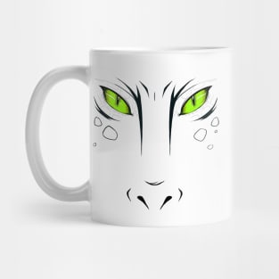 Green Dragon Eyes Mug